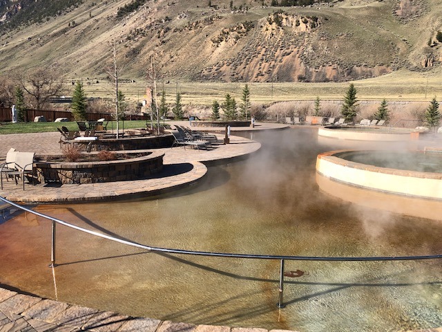 Yellowstone Hot Springs pools